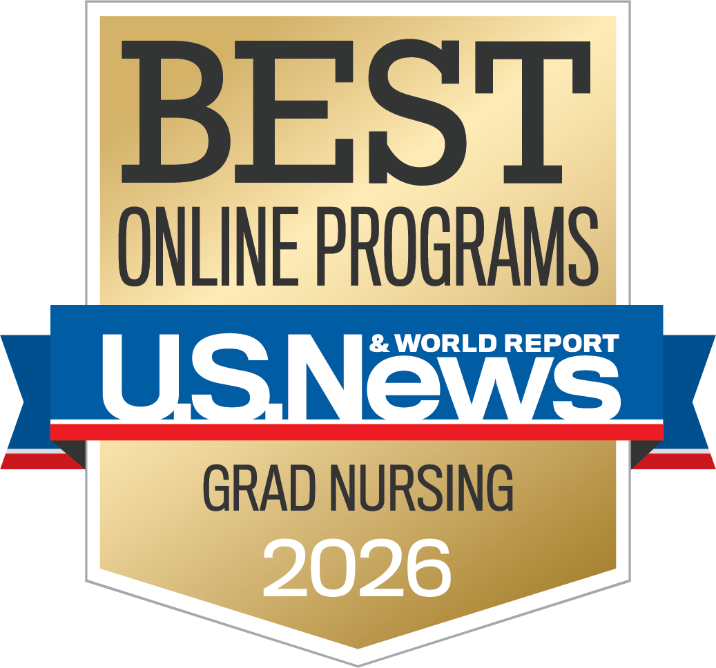 U.S. News & World Report #5 in Best Online Master's in Nursing Programs (tie)