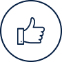 Thumbs up icon